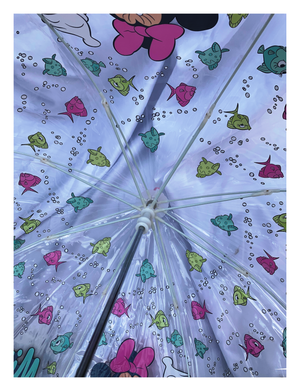 Ombrello Campana Trasparente Minnie DISNEY Bambina - Mn30025