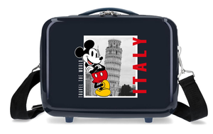 Beauty Case Topolino in Italia DISNEY Borsa Viaggio in ABS Adattabile a Trolley - 3673922