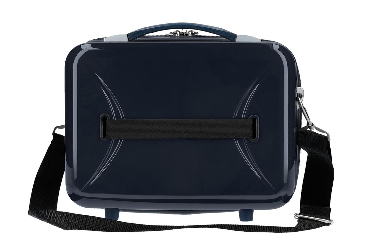 Beauty Case Minnie e Topolino a Londra DISNEY Borsa Viaggio in ABS Adattabile a Trolley - 3673925