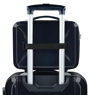 Beauty Case Minnie e Topolino a Londra DISNEY Borsa Viaggio in ABS Adattabile a Trolley - 3673925