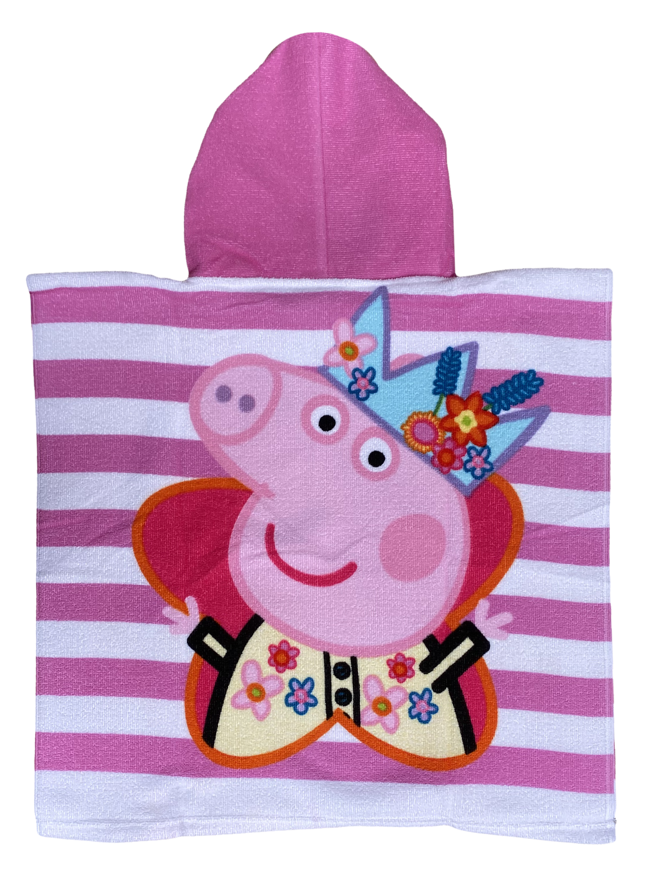 Poncho Mare Peppa Pig in Microcotone Cm. 100x50 100%pl - Pep-213021