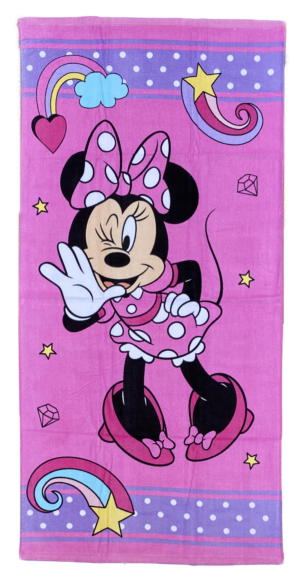 Telo Mare Minnie DISNEY Asciugamano in Cotone Cm. 140x70 - 23min-T008