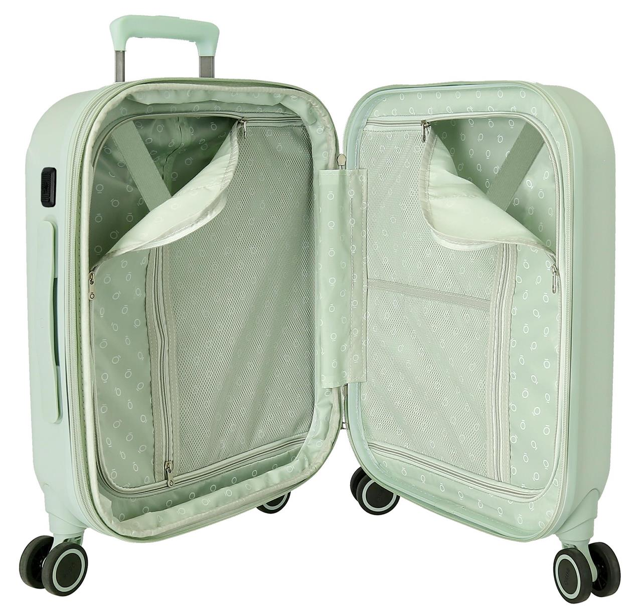 Trolley da Viaggio Mickey Mouse Topolino DISNEY 100° Anniversario 55 CM Valigia in ABS - 3668624