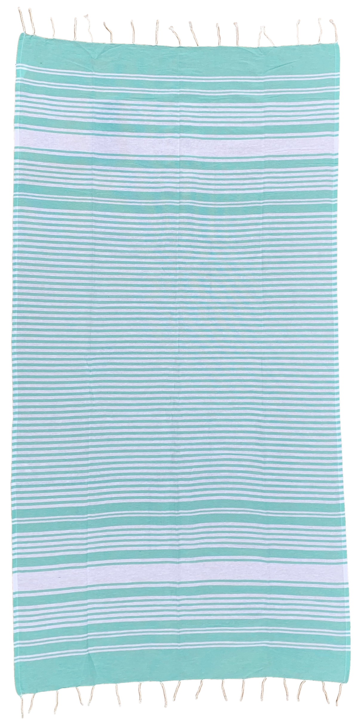 Telo Fouta in Cotone 90 X 180 CM Mare Piscina Casa - 67.00525.99verdeacqua