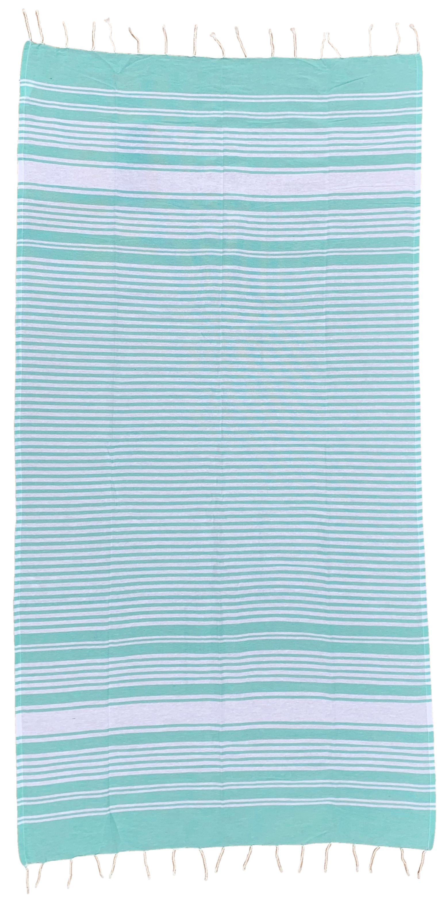Telo Fouta in Cotone 90 X 180 CM Mare Piscina Casa - 67.00525.99verdeacqua