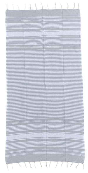 Telo Fouta in Cotone 90 X 180 CM Mare Piscina Casa - 67.00525.99grigio