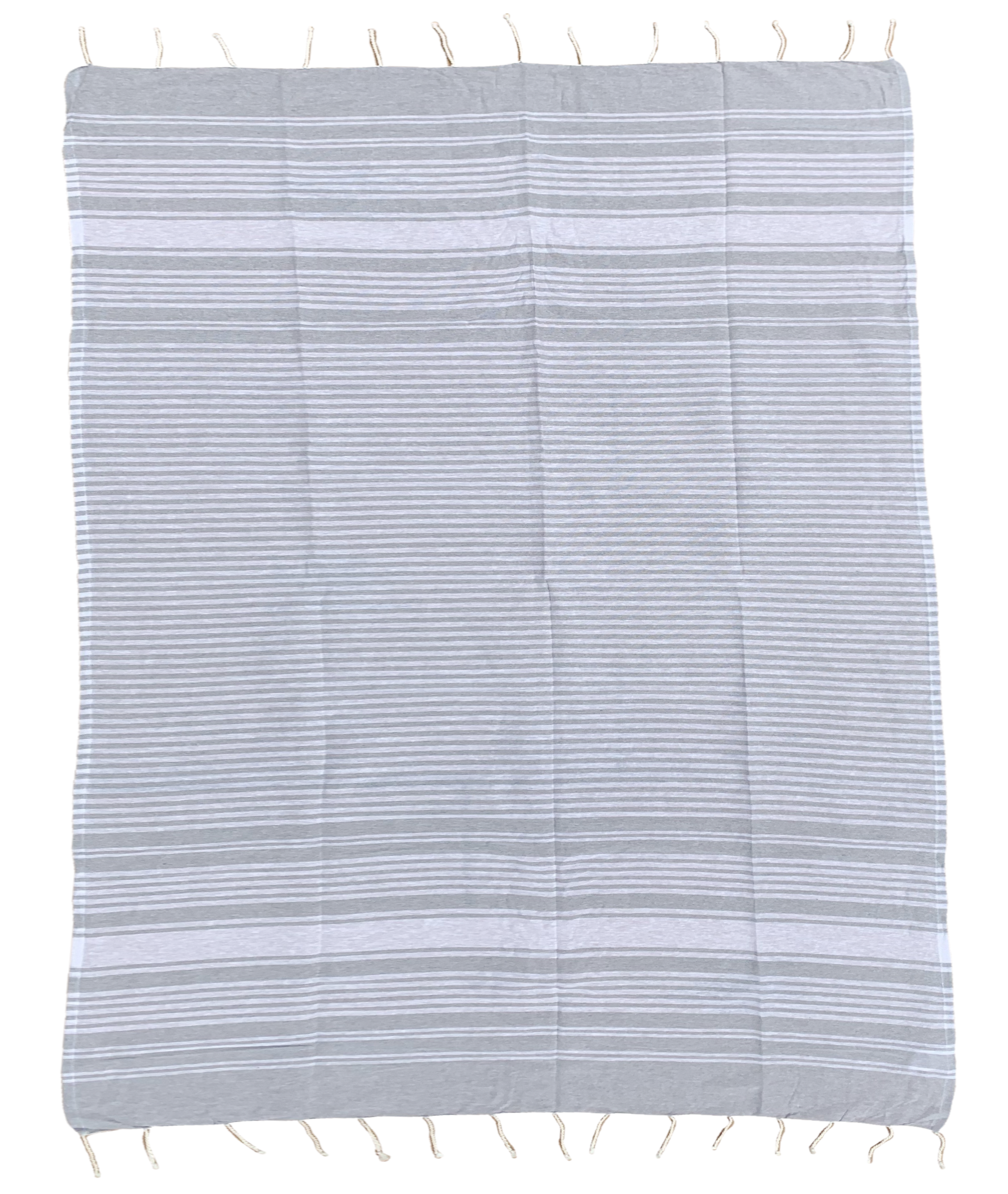 Telo Fouta in Cotone Due Piazze 200 X 200 CM Mare Piscina Casa - 67.00526.99grigio
