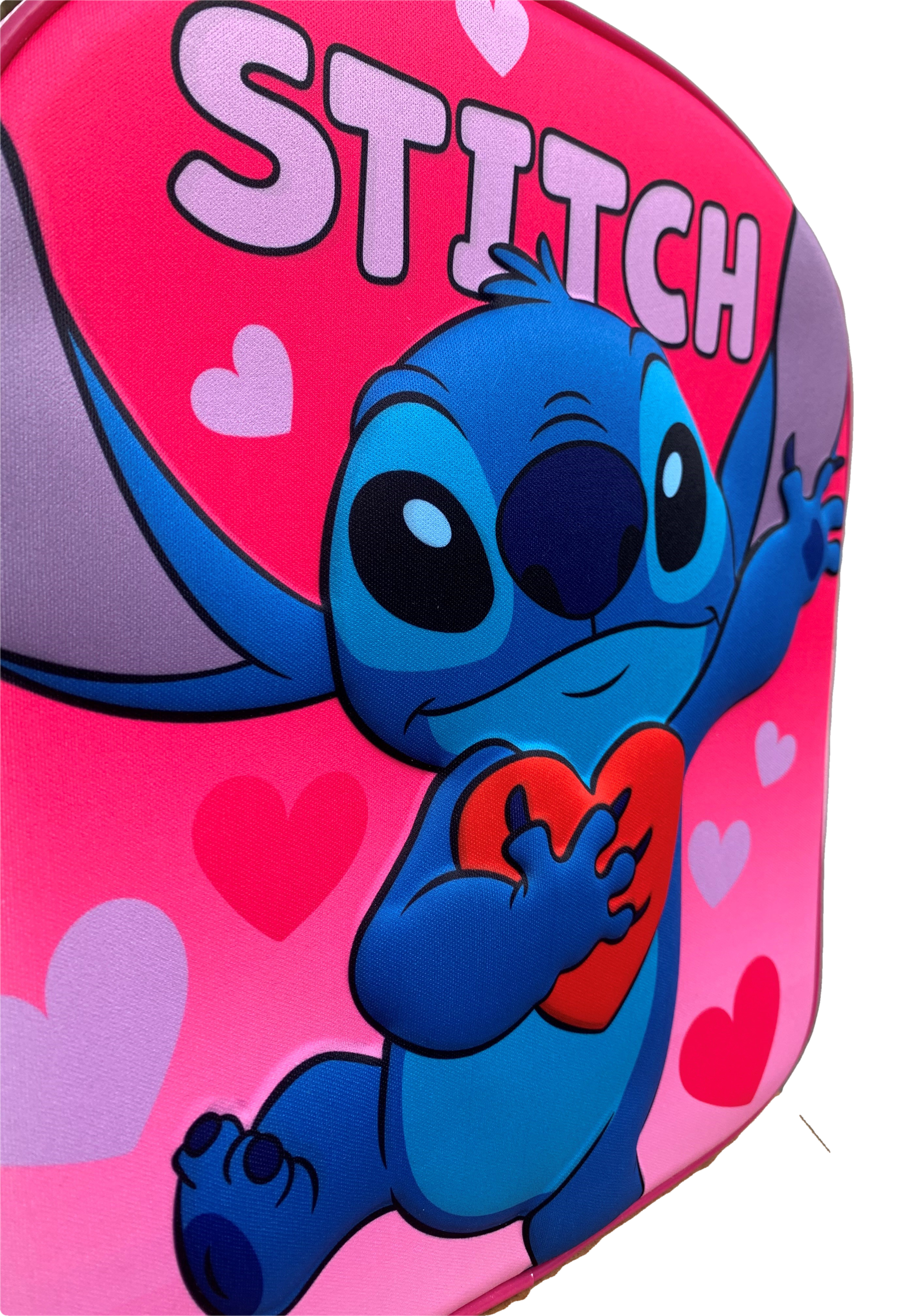 Zaino Asilo 3d Stitch DISNEY Scuola Tempo Libero Bambino 30 CM - Lil23-0674