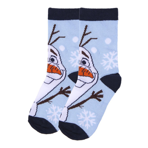 Calzini Frozen DISNEY in Misto Cotone 5 Paia con Pochette - 7419