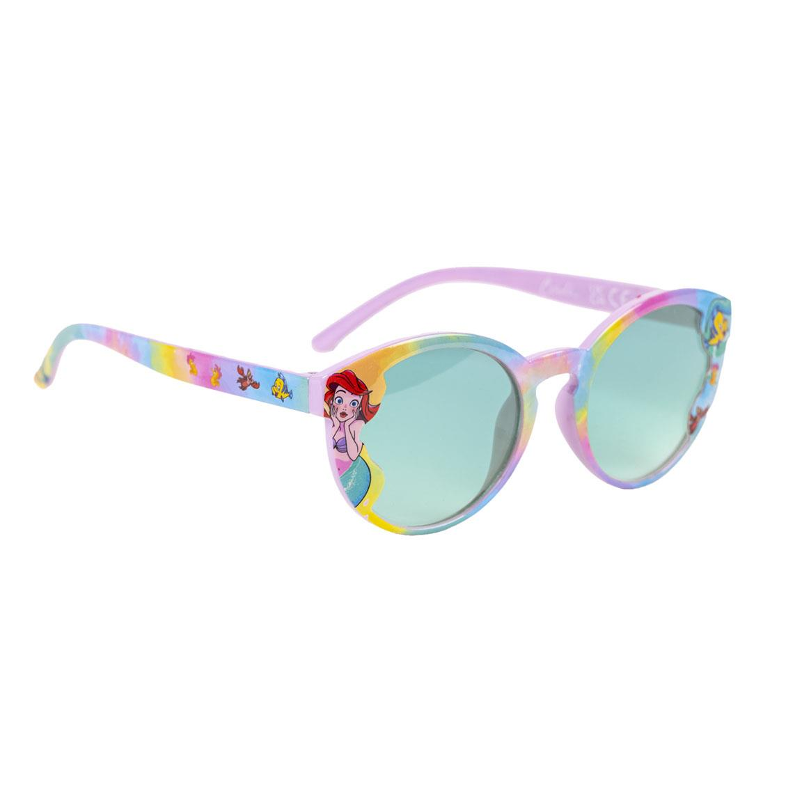 Occhiali da Sole la Sirenetta Ariel DISNEY Principesse Lenti Tonde Filtro Uv400 - 1940