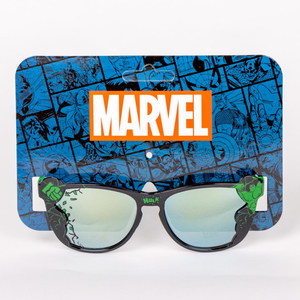 Occhiali da Sole Hulk MARVEL Avengers Lenti Specchiate Rettangolari Filtro Uv400 - 1937