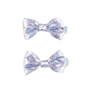 Set Accessori Capelli 3 Pezzi Frozen DISNEY 2 Pinze 1 Scrunchies - 2461