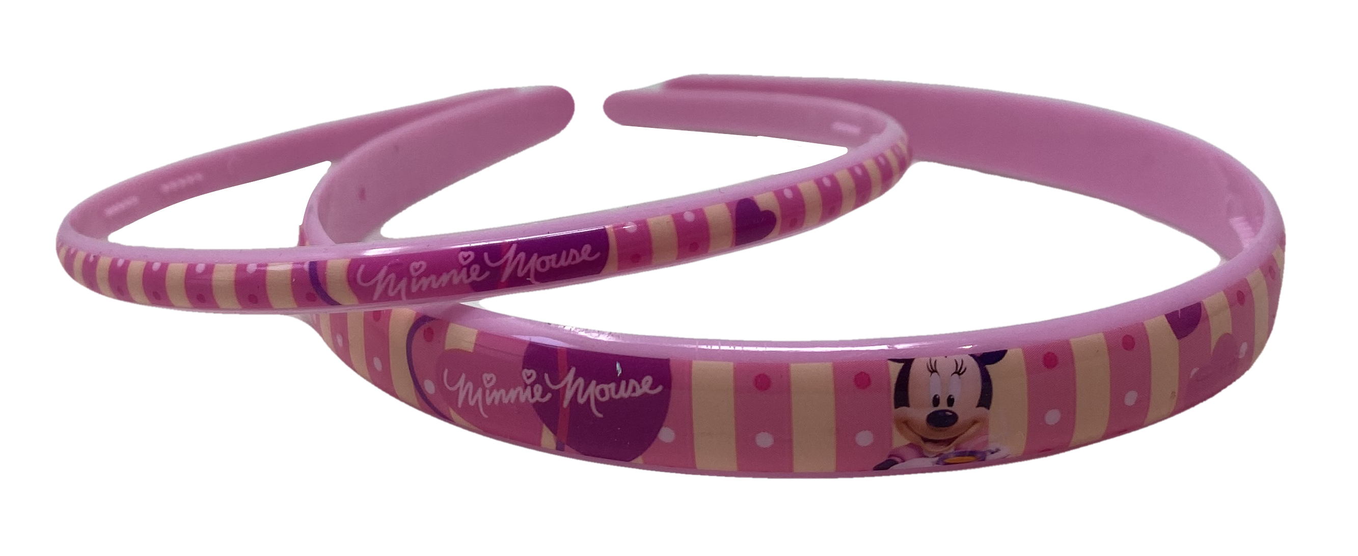 Set Accessori Capelli Minnie DISNEY 8 Pezzi Spazzola Clik Clak Elastici - As4898fuxia