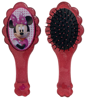 Set Accessori Capelli Minnie DISNEY 8 Pezzi Spazzola Clik Clak Elastici - As4898fuxia