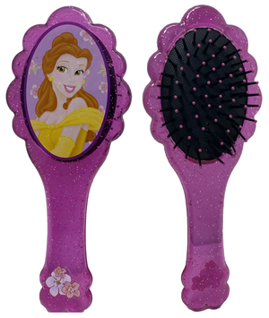 Set Accessori Capelli Belle Principesse DISNEY 8 Pezzi Spazzola Clik Clak Elastici - As4899
