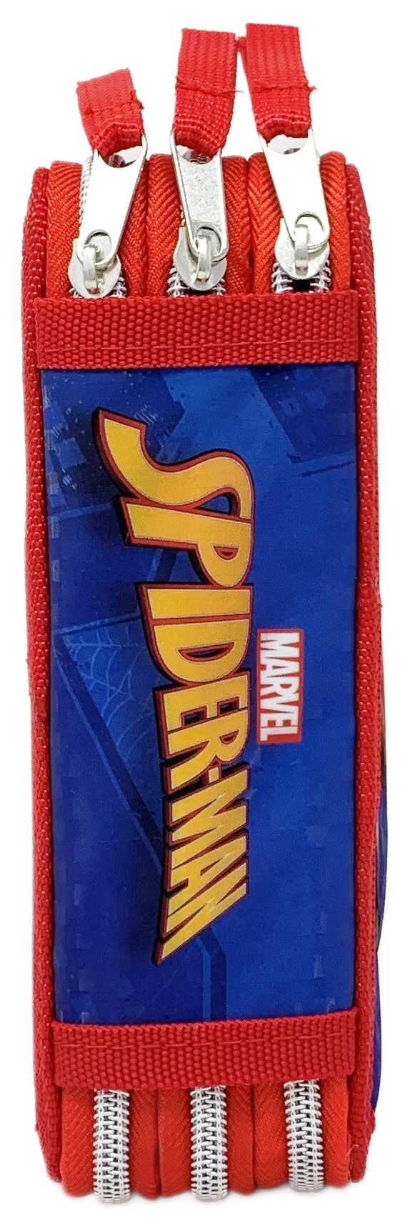 Astuccio Scuola 3d Spiderman MARVEL Multiscomparto 3 Zip Portacolori Pennarelli Giotto - Sp0832