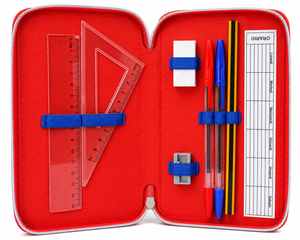 Astuccio Scuola 3d Spiderman MARVEL Multiscomparto 3 Zip Portacolori Pennarelli Giotto - Sp0832