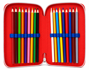 Astuccio Scuola 3d Spiderman MARVEL Multiscomparto 3 Zip Portacolori Pennarelli Giotto - Sp0832