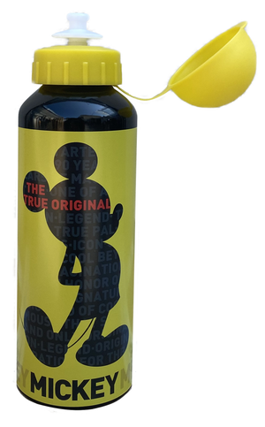 Borraccia in Alluminio Mickey Mouse DISNEY Topolino con Beccuccio e Coperchio 500 Ml - D06397mc/g