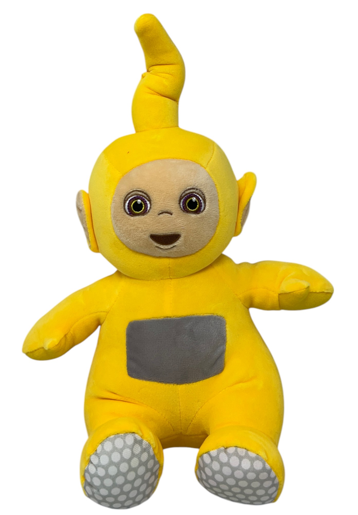 Peluche Laa-Laa Teletubbies Morbido Pupazzo 37 CM in Fibra Riciclata
