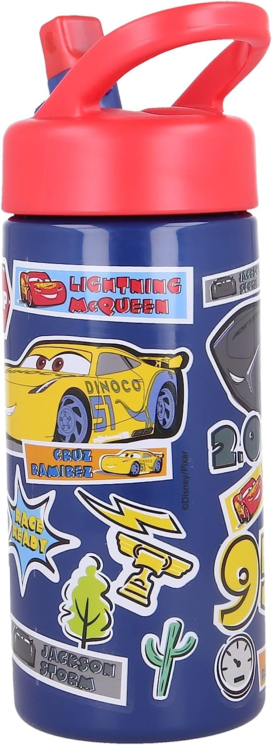 Borraccia Cars DISNEY con Beccuccio Ripiegabile Ml. 410 - 49501
