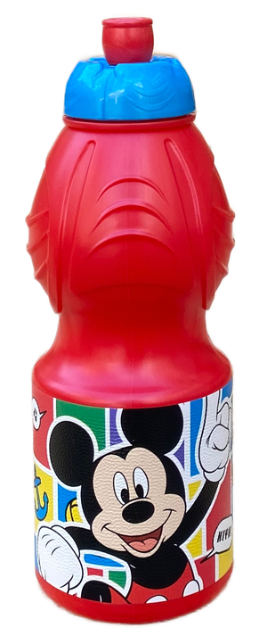 Set Borraccia e Portamerenda Topolino DISNEY 2 Pezzi in Plastica Riutilizzabile Bpa Free