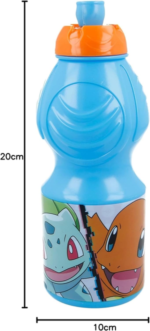 Borraccia Pokemon Pikachu Sport Plastica con Beccuccio Ml. 400 - 08032