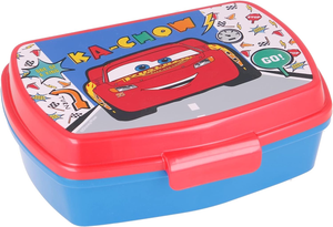 Set Borraccia e Portamerenda Cars DISNEY 2 Pezzi in Plastica Riutilizzabile Bpa Free
