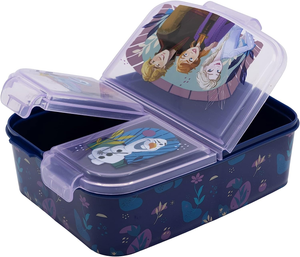 Portamerenda Multiscomparto Frozen Ii DISNEY Porta Pranzo Scuola Tempo Libero - 74220