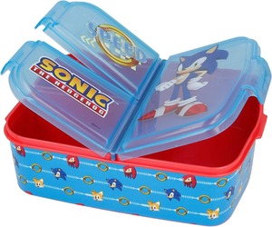 Portamerenda Multiscomparto Sonic Porta Pranzo Scuola Tempo Libero - 40520
