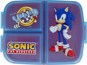 Portamerenda Multiscomparto Sonic Porta Pranzo Scuola Tempo Libero - 40520