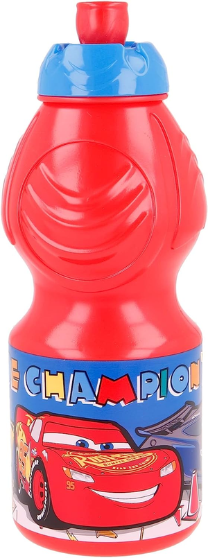Set Borraccia e Portamerenda Cars DISNEY 2 Pezzi in Plastica Riutilizzabile Bpa Free