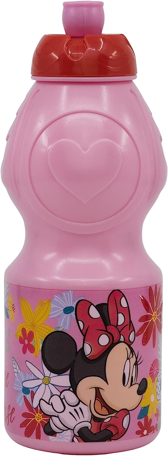 Borraccia Minnie DISNEY Sport Plastica con Beccuccio Ml. 400 - 74432