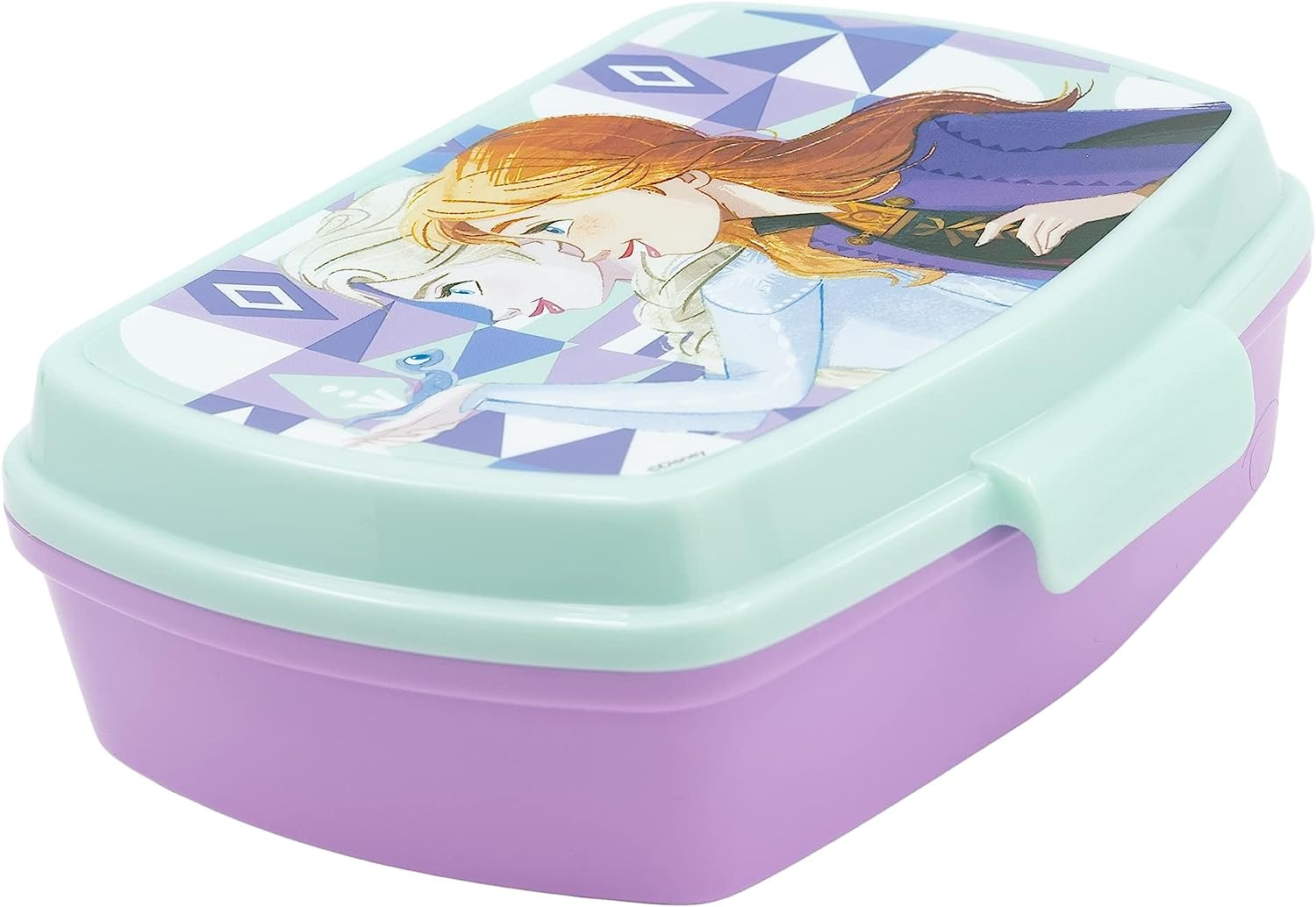 Set Borraccia e Portamerenda Frozen DISNEY 2 Pezzi in Plastica Riutilizzabile Bpa Free