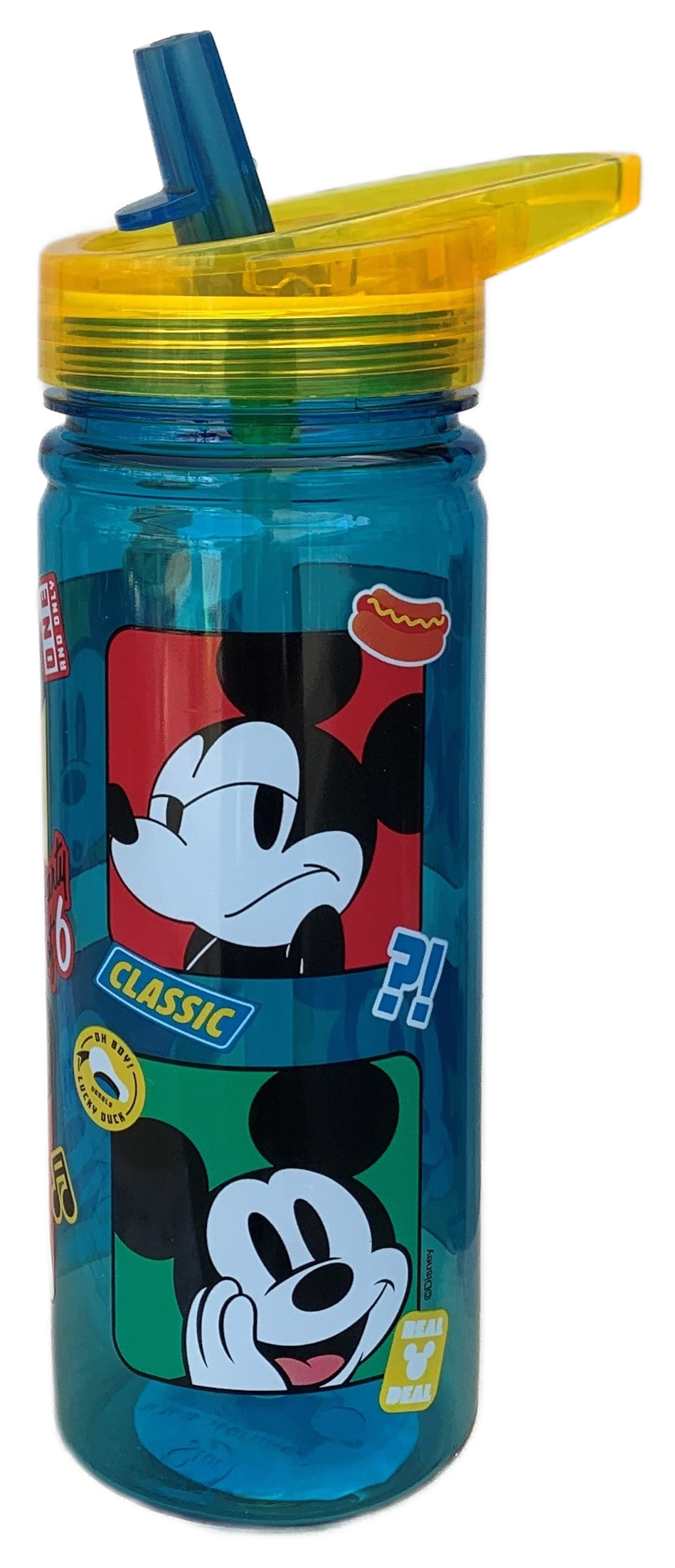 Borraccia Topolino DISNEY in Tritan con Beccuccio Ripiegabile Ml. 580 - 74333