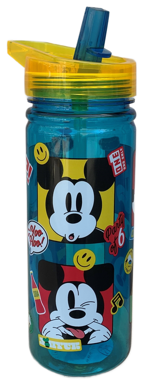 Borraccia Topolino DISNEY in Tritan con Beccuccio Ripiegabile Ml. 580 - 74333
