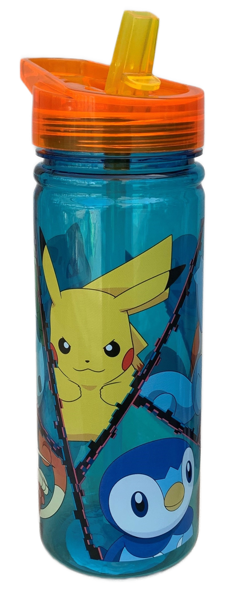 Borraccia Ecozen Pikachu Pokémon in Tritan Bottiglia con Beccuccio Ripiegabile 580 Ml -79020