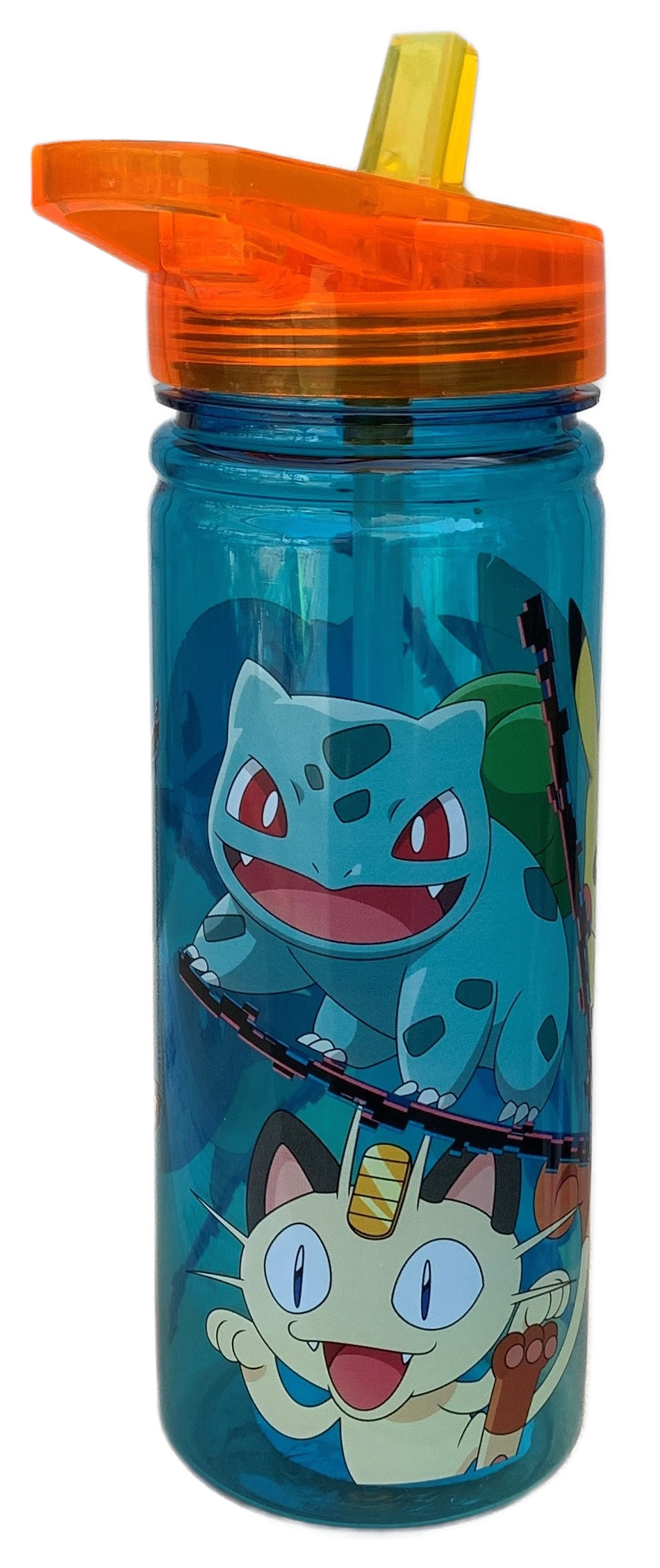 Borraccia Ecozen Pikachu Pokémon in Tritan Bottiglia con Beccuccio Ripiegabile 580 Ml -79020