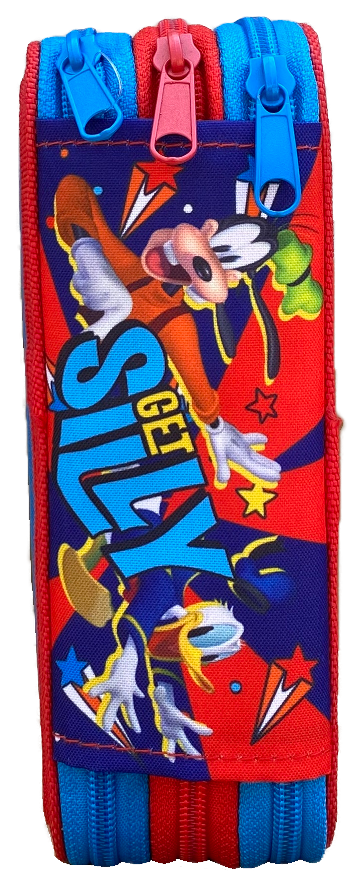 Astuccio Scuola Topolino DISNEY Multiscomparto 3 Zip Portacolori Giotto - 1004e2211