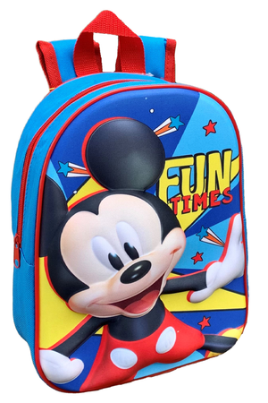 Zaino Asilo 3d Topolino DISNEY Borsa Scuola Tempo Libero - 1000eva312211