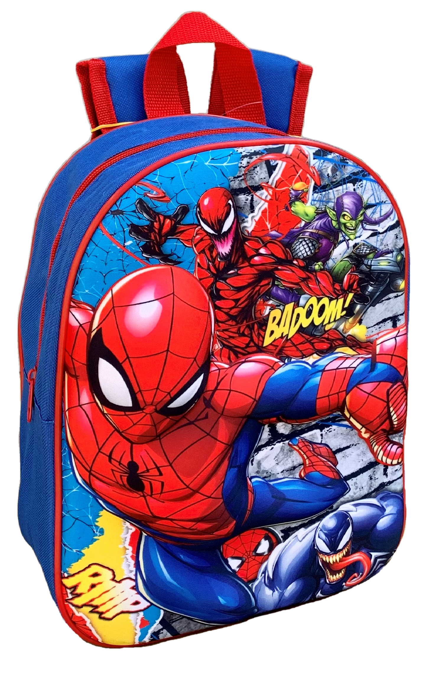 Zaino Asilo 3d Spiderman MARVEL Borsa Scuola Tempo Libero - 1000eva312208