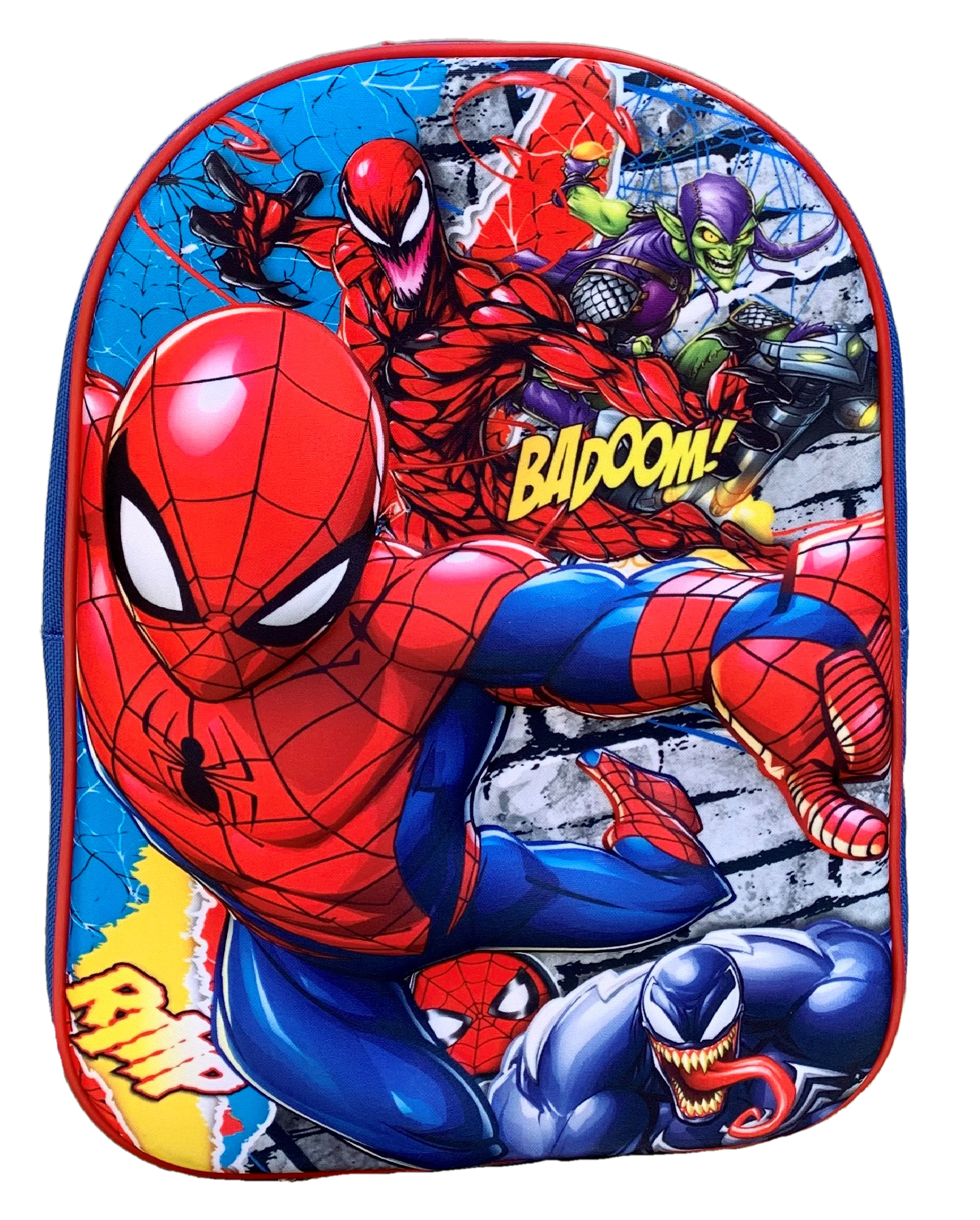 Zaino Asilo 3d Spiderman MARVEL Borsa Scuola Tempo Libero - 1000eva312208