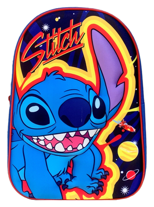 Zaino Asilo 3d Stitch DISNEY Borsa Scuola Tempo Libero - 1000eva312262