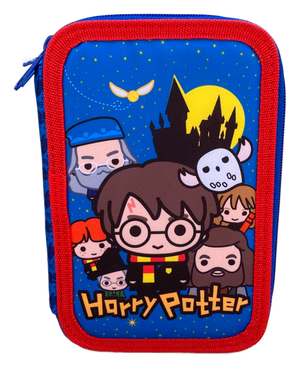Astuccio Scuola Harry Potter Multiscomparto 3 Zip Portacolori Giotto - 1004e94963