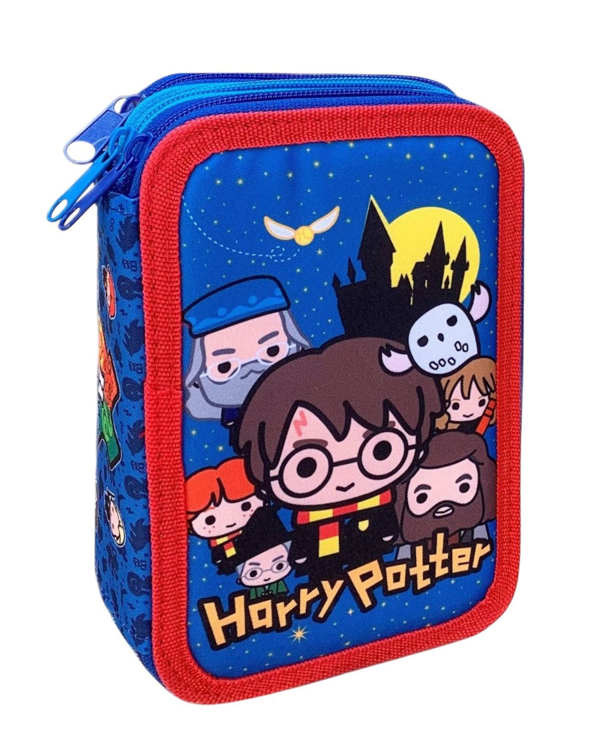 Astuccio Scuola Harry Potter Multiscomparto 3 Zip Portacolori Giotto - 1004e94963