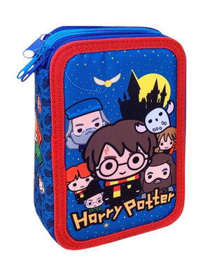 Astuccio Scuola Harry Potter Multiscomparto 3 Zip Portacolori Giotto - 1004e94963
