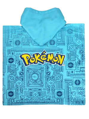 Poncho Mare Pokemon in Microcotone Cm. 100x50 100%pl - 2023pok017