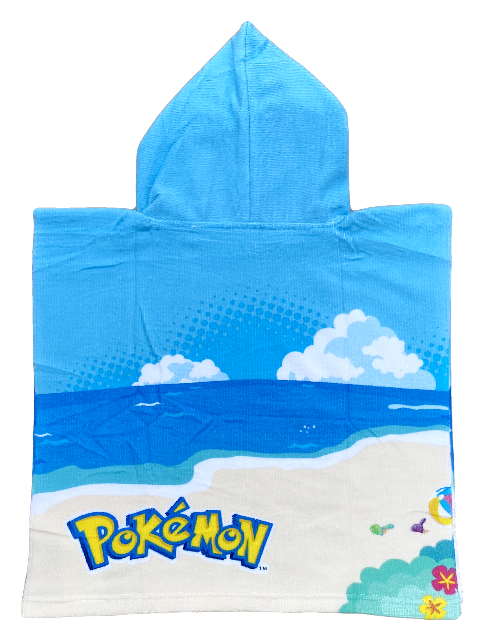 Poncho Mare Pokemon in Microcotone Cm. 100x50 100%pl - 2023pok018