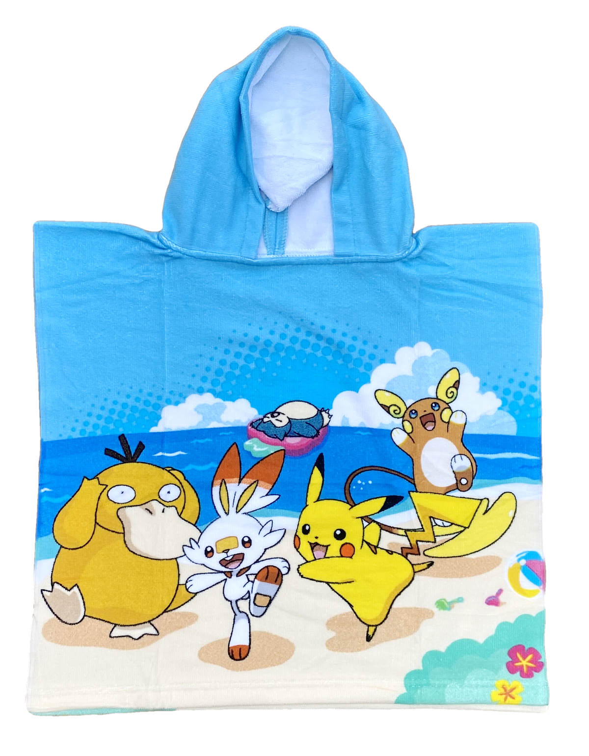 Poncho Mare Pokemon in Microcotone Cm. 100x50 100%pl - 2023pok018