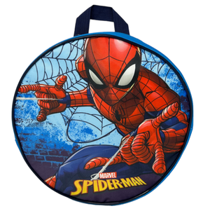 Zaino Asilo Rotondo Spiderman MARVEL Scuola Tempo Libero Bambino 27 CM - Sp23-1522